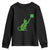 St Patricks Day Shamrock Cat Youth Sweatshirt Saint Pattys Cats Lover