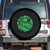 Lucky Shamrock Basketball Spare Tire Cover Clover Irish St Patrick's Day Sport Lover