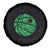 Lucky Shamrock Basketball Spare Tire Cover Clover Irish St Patrick's Day Sport Lover