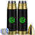 Lucky Shamrock Basketball Bullet Tumbler Clover Irish St Patrick's Day Sport Lover