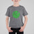 Lucky Shamrock Basketball T Shirt For Kid Clover Irish St Patrick's Day Sport Lover