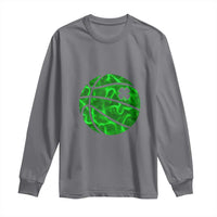 Lucky Shamrock Basketball Long Sleeve Shirt Clover Irish St Patrick's Day Sport Lover