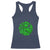 Lucky Shamrock Basketball Racerback Tank Top Clover Irish St Patrick's Day Sport Lover