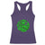 Lucky Shamrock Basketball Racerback Tank Top Clover Irish St Patrick's Day Sport Lover