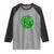 Lucky Shamrock Basketball Raglan Shirt Clover Irish St Patrick's Day Sport Lover