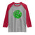 Lucky Shamrock Basketball Raglan Shirt Clover Irish St Patrick's Day Sport Lover