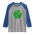 Lucky Shamrock Basketball Raglan Shirt Clover Irish St Patrick's Day Sport Lover