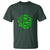 Lucky Shamrock Basketball T Shirt Clover Irish St Patrick's Day Sport Lover