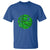 Lucky Shamrock Basketball T Shirt Clover Irish St Patrick's Day Sport Lover