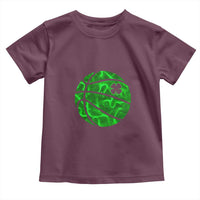 Lucky Shamrock Basketball Toddler T Shirt Clover Irish St Patrick's Day Sport Lover