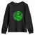Lucky Shamrock Basketball Youth Sweatshirt Clover Irish St Patrick's Day Sport Lover