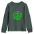 Lucky Shamrock Basketball Youth Sweatshirt Clover Irish St Patrick's Day Sport Lover