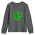 Lucky Shamrock Basketball Youth Sweatshirt Clover Irish St Patrick's Day Sport Lover