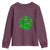 Lucky Shamrock Basketball Youth Sweatshirt Clover Irish St Patrick's Day Sport Lover