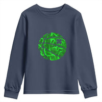 Lucky Shamrock Basketball Youth Sweatshirt Clover Irish St Patrick's Day Sport Lover