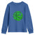 Lucky Shamrock Basketball Youth Sweatshirt Clover Irish St Patrick's Day Sport Lover