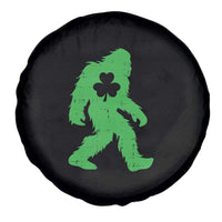 St Patricks Day Bigfoot Spare Tire Cover Sasquatch Lucky Shamrock