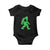 St Patricks Day Bigfoot Baby Onesie Sasquatch Lucky Shamrock