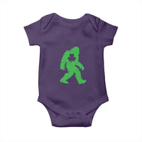 St Patricks Day Bigfoot Baby Onesie Sasquatch Lucky Shamrock
