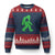 St Patricks Day Bigfoot Ugly Christmas Sweater Sasquatch Lucky Shamrock - Wonder Print Shop