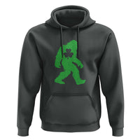 St Patricks Day Bigfoot Hoodie Sasquatch Lucky Shamrock
