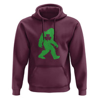 St Patricks Day Bigfoot Hoodie Sasquatch Lucky Shamrock