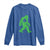 St Patricks Day Bigfoot Long Sleeve Shirt Sasquatch Lucky Shamrock