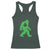 St Patricks Day Bigfoot Racerback Tank Top Sasquatch Lucky Shamrock