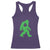 St Patricks Day Bigfoot Racerback Tank Top Sasquatch Lucky Shamrock