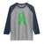 St Patricks Day Bigfoot Raglan Shirt Sasquatch Lucky Shamrock
