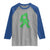 St Patricks Day Bigfoot Raglan Shirt Sasquatch Lucky Shamrock