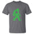 St Patricks Day Bigfoot T Shirt Sasquatch Lucky Shamrock