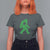 St Patricks Day Bigfoot T Shirt For Women Sasquatch Lucky Shamrock