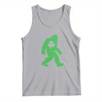 St Patricks Day Bigfoot Tank Top Sasquatch Lucky Shamrock