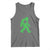 St Patricks Day Bigfoot Tank Top Sasquatch Lucky Shamrock