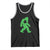 St Patricks Day Bigfoot Tank Top Sasquatch Lucky Shamrock