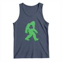 St Patricks Day Bigfoot Tank Top Sasquatch Lucky Shamrock