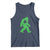 St Patricks Day Bigfoot Tank Top Sasquatch Lucky Shamrock