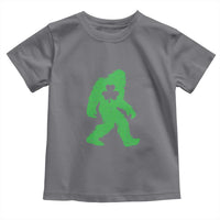St Patricks Day Bigfoot Toddler T Shirt Sasquatch Lucky Shamrock