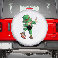 Dabbing Leprechaun Football Spare Tire Cover St Patricks Day Sports Lover