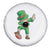 Dabbing Leprechaun Football Spare Tire Cover St Patricks Day Sports Lover