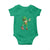 Dabbing Leprechaun Football Baby Onesie St Patricks Day Sports Lover