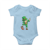 Dabbing Leprechaun Football Baby Onesie St Patricks Day Sports Lover