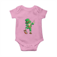 Dabbing Leprechaun Football Baby Onesie St Patricks Day Sports Lover