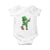 Dabbing Leprechaun Football Baby Onesie St Patricks Day Sports Lover