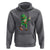 Dabbing Leprechaun Football Hoodie St Patricks Day Sports Lover