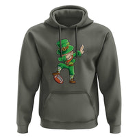Dabbing Leprechaun Football Hoodie St Patricks Day Sports Lover