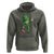 Dabbing Leprechaun Football Hoodie St Patricks Day Sports Lover