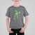 Dabbing Leprechaun Football T Shirt For Kid St Patricks Day Sports Lover