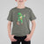 Dabbing Leprechaun Football T Shirt For Kid St Patricks Day Sports Lover
